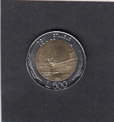 Beschrijving: 500 Lire